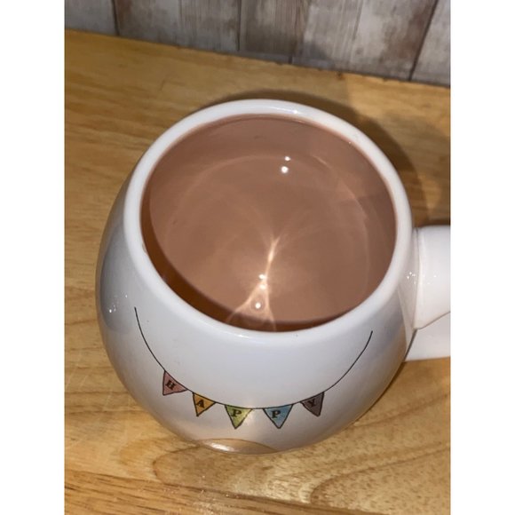 Rae Dunn Artisan Collection Ceramic Happy Easter Egg & Baby Chick Coffee Tea Mug - Picture 5 of 6